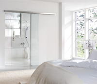 Système de rail pour portes coulissantes manuelles - Levolan 60