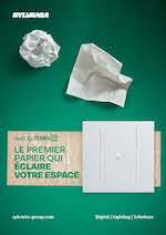 OptiClip TERRA, le premier papier qui éclaire votre espace